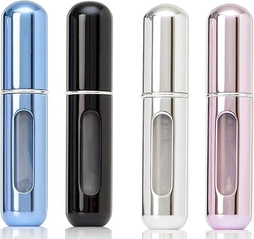Refillable Perfume Atomizer Bottle with Travel-Sized Mini Spray Bottles, Empty Perfume Spray Bottle Kit, and Cologne Dispenser Portable image number 1