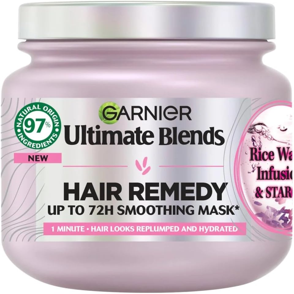 Garnier Ultimate Blends Rice Water Hair Mask Remedy - 340Ml: Nourishing Hydration for Luscious Locks
