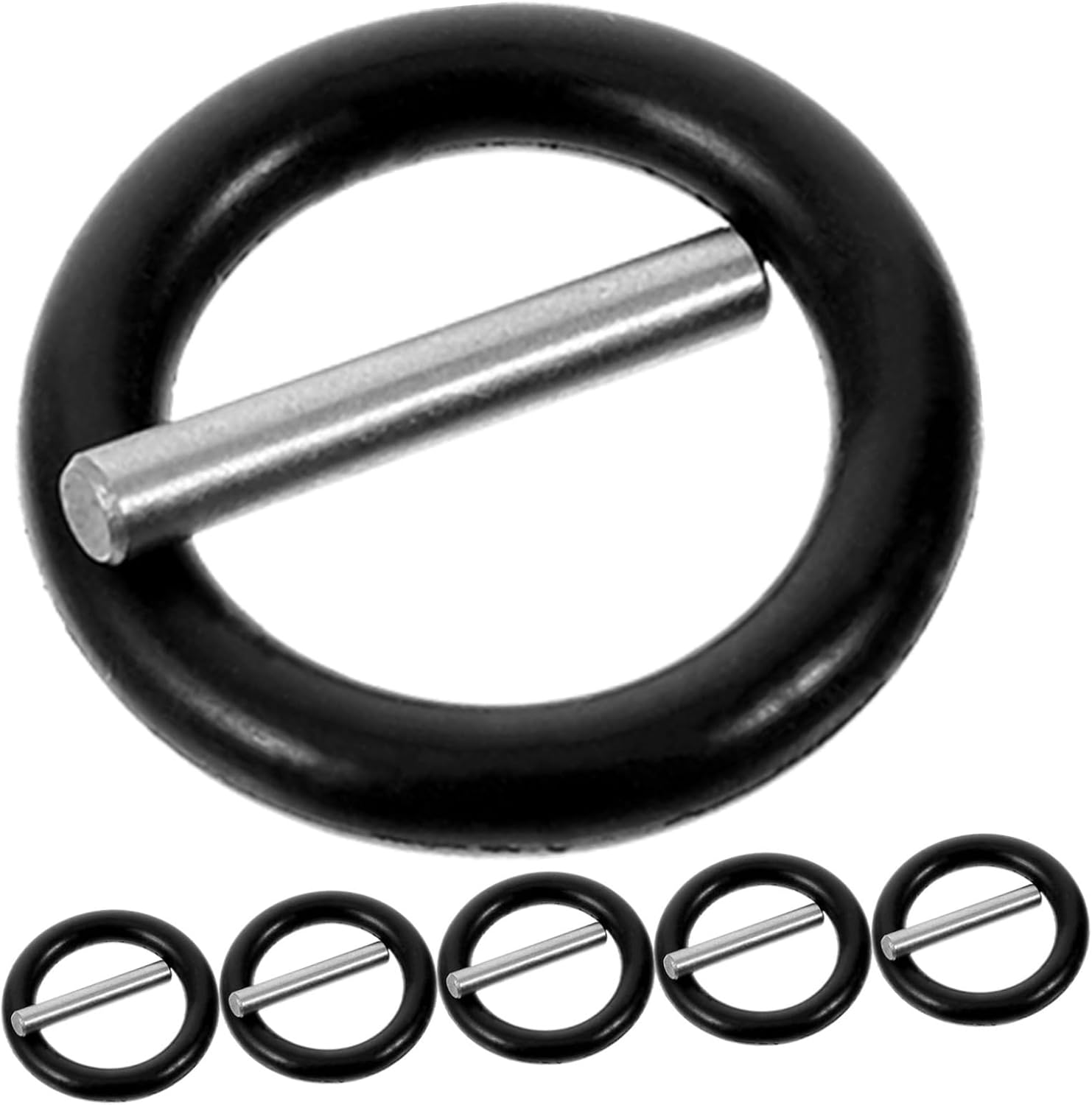 WHAMVOX Electric Wrench Socket Retainer -Ring 6 Sets Sturdy Drive Retaining Pin for 8-19Mm Sockets Compatible Torque Multiplier Wrench Tools image number 6