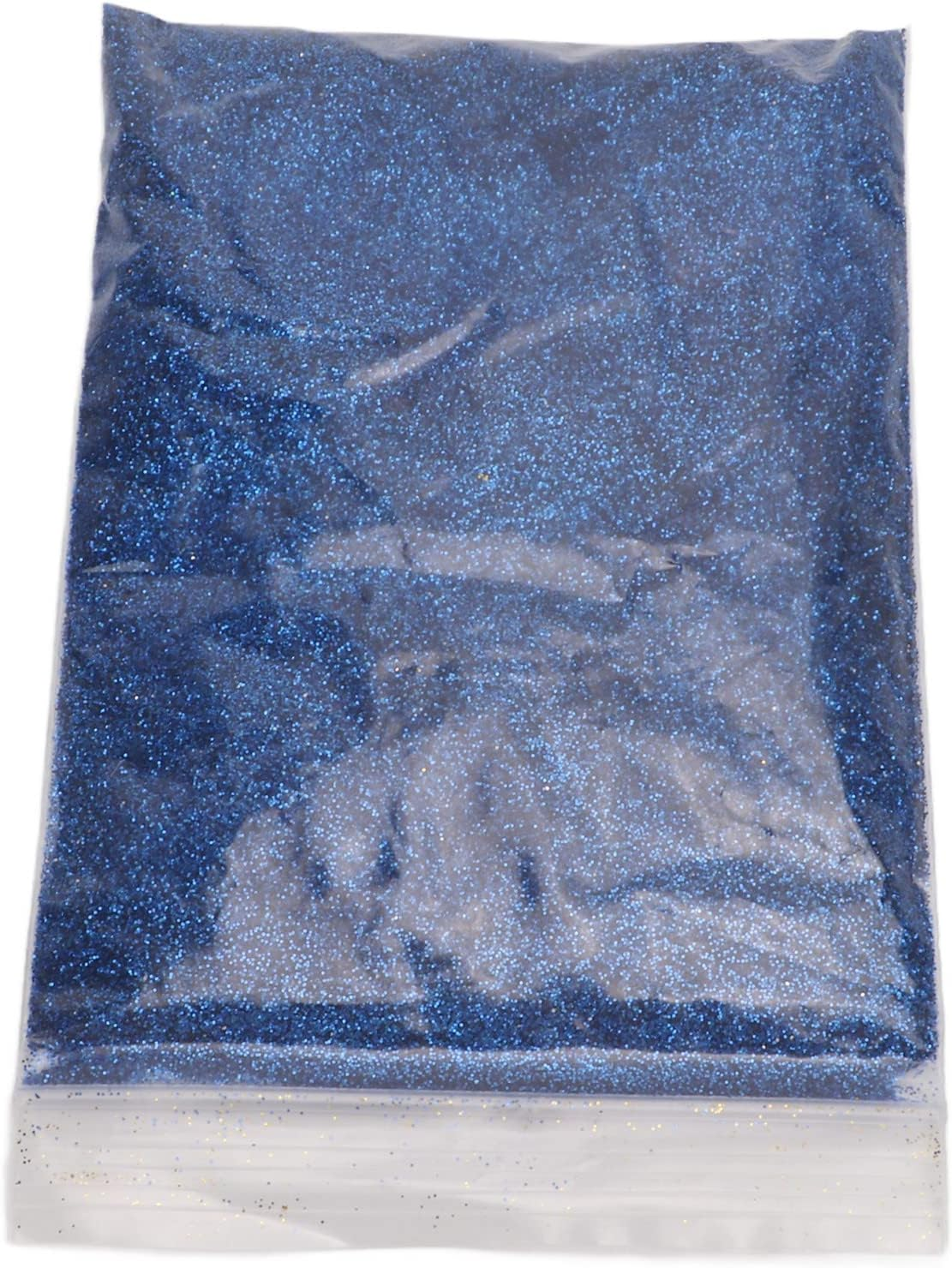 POENVFPO Craft Glitter Gorgeous Appearance 50G Extra Fine Glitter Shiny Sparkles Nail Card Face Makeup (Silver)