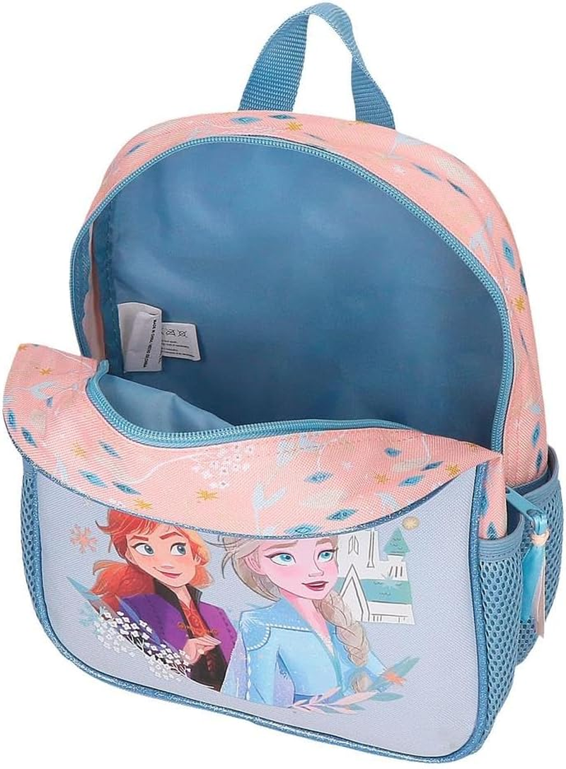 Joumma Bags, Disney Frozen Believe in the Journey, Kinderrucksack, Schulrucksack, Aus Polyester, Breite Und Verstellbare Riemen, Mehrere Taschen Und F&auml;cher.