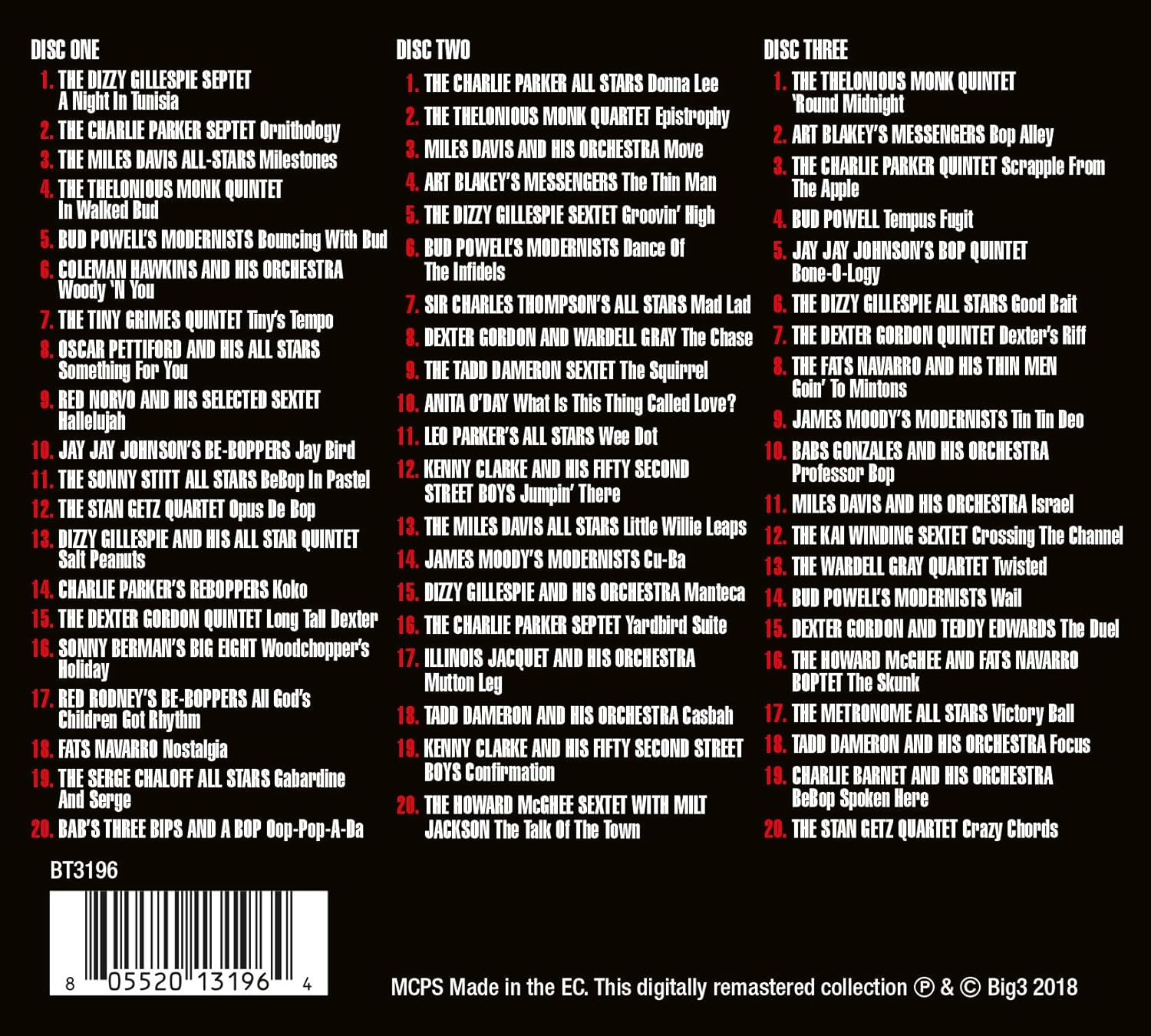 Be-Bop: Absolutely Essential Collection image number 1