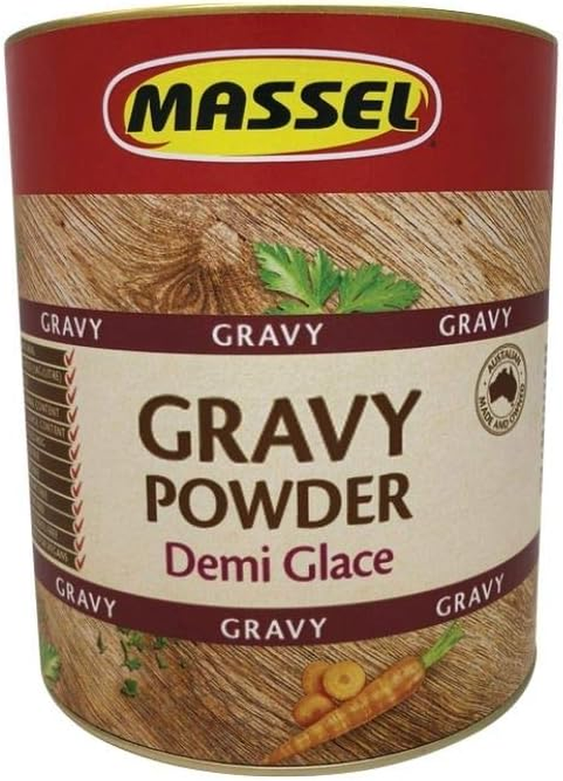 Massel Supreme Demi Glace Gravy Powder/Premium Rich Gravy Mix - 4 X 1.5Kg Canister Bulk Pack|Plant Based, Low FODMAP, Gluten Free, Dairy Free, Trans Fat Free, No Added MSG, Vegan Friendly image number 1