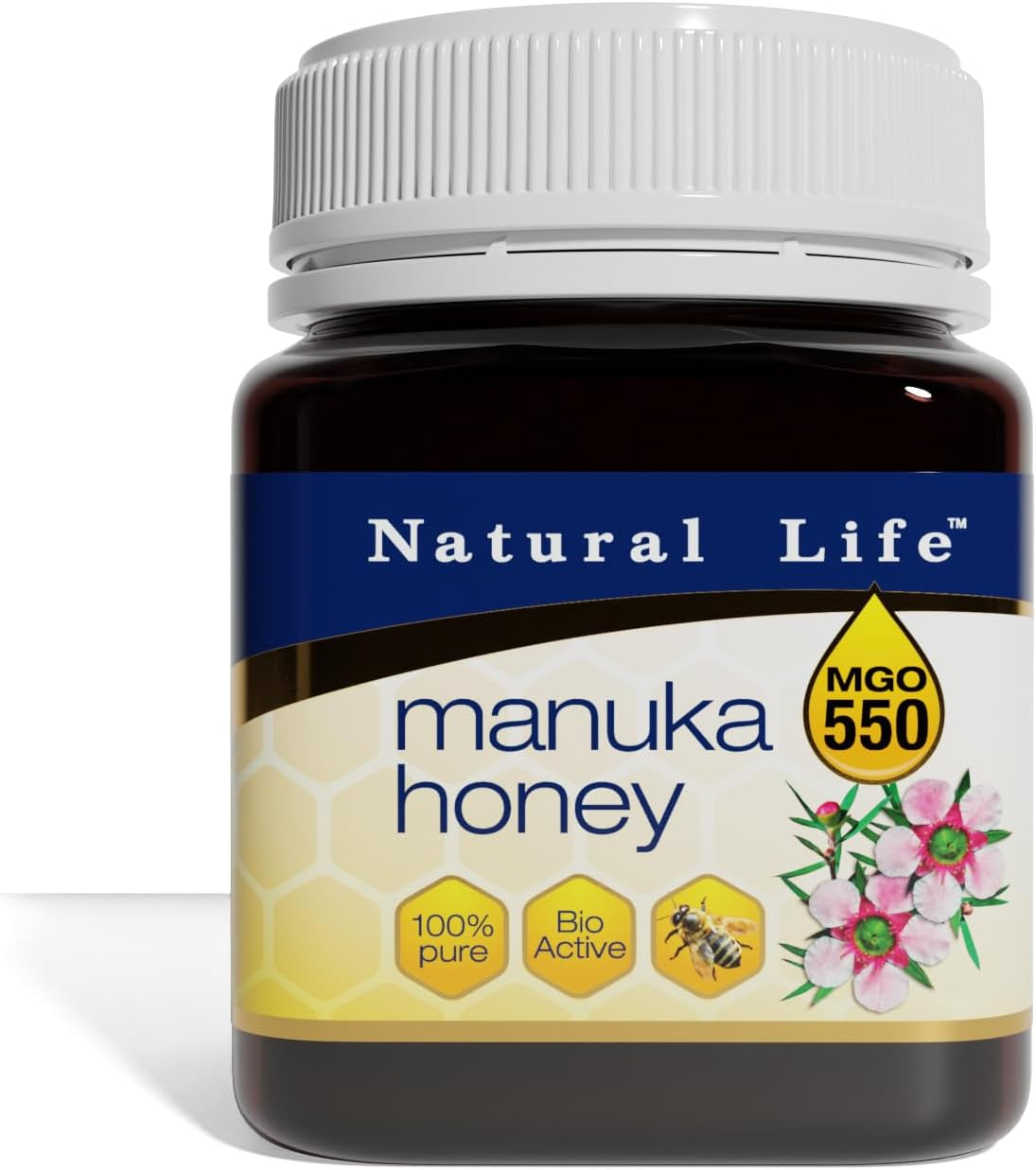 Natural Life Australian Manuka Honey MGO 550+ | 250 G image number 3
