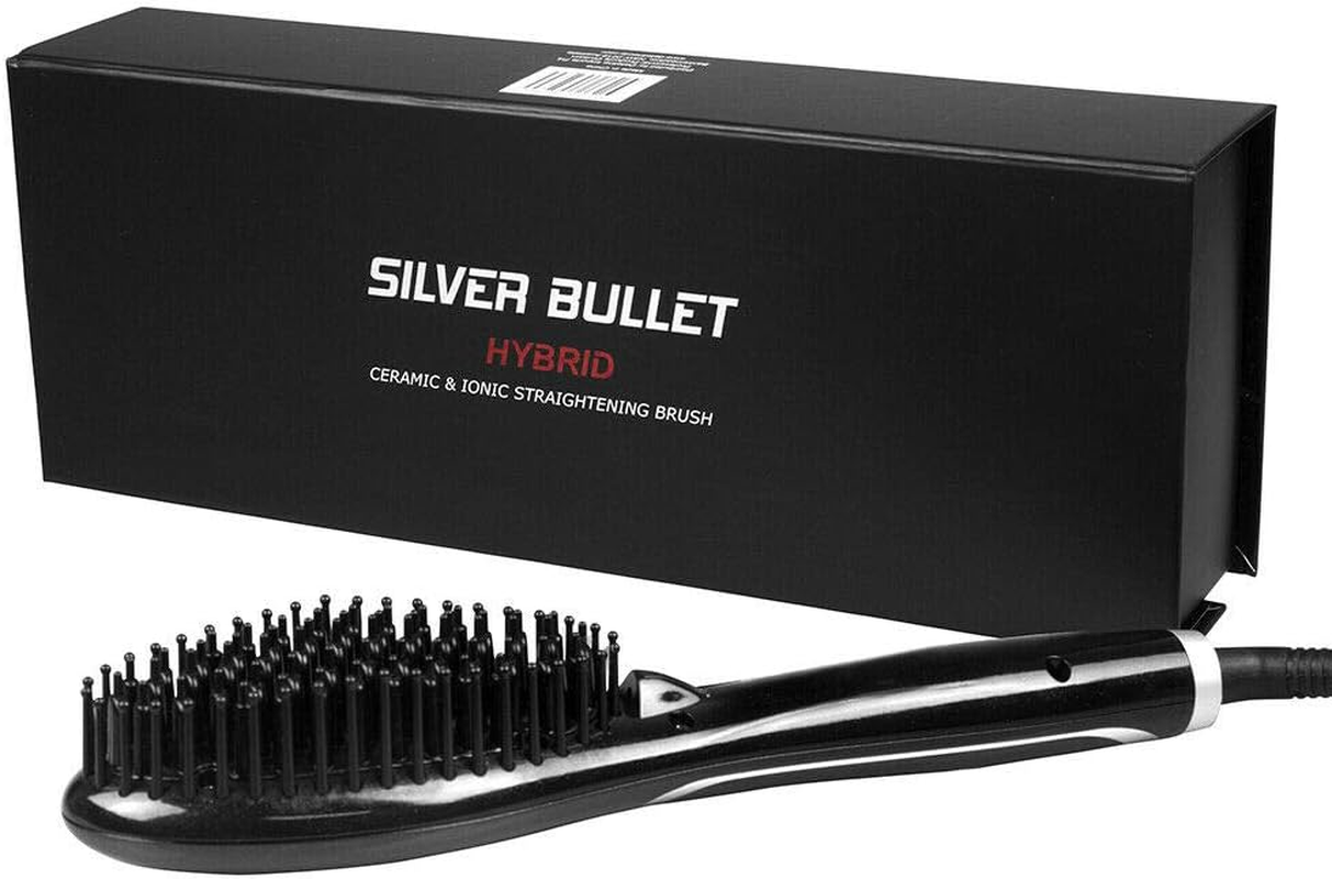 Silver Bullet Hybrid Straightening Hot Brush