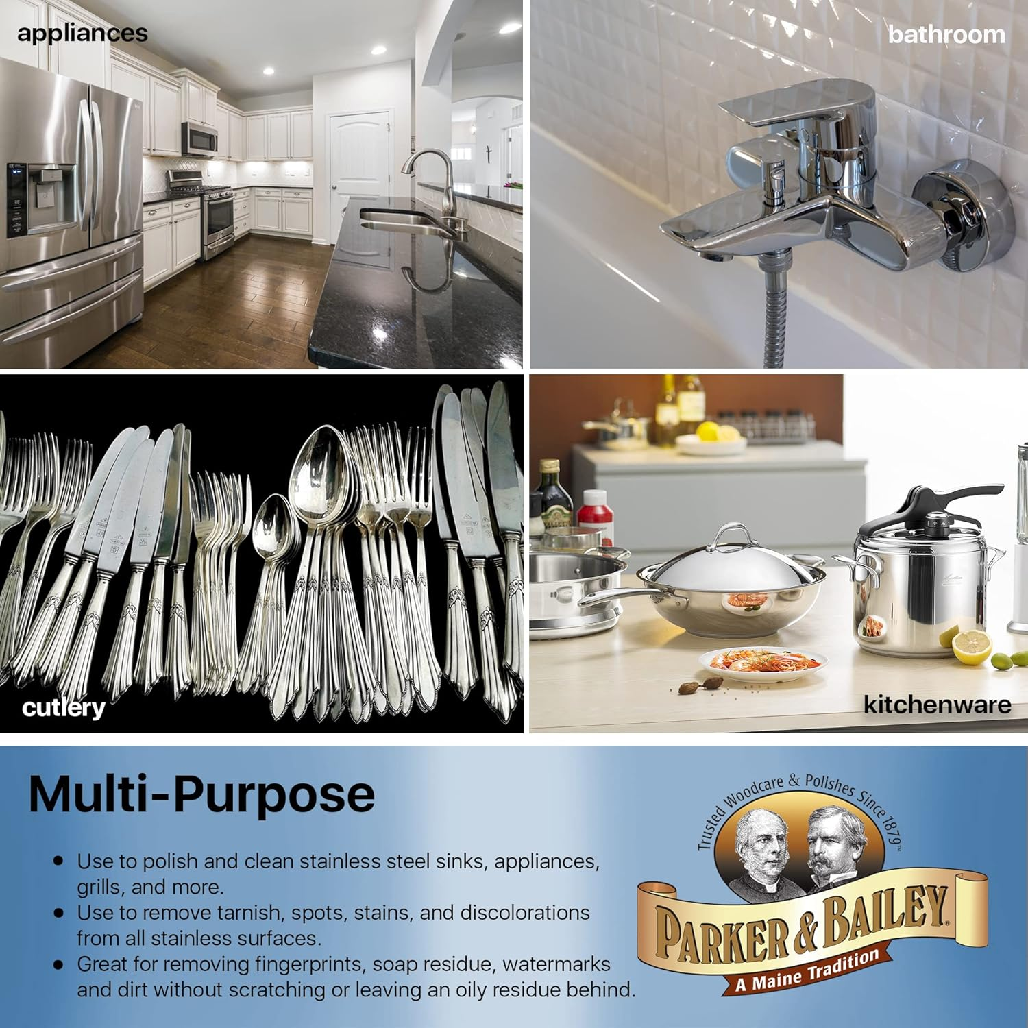 Parker Bailey Stainless Steel Polish, 1, Piece image number 4