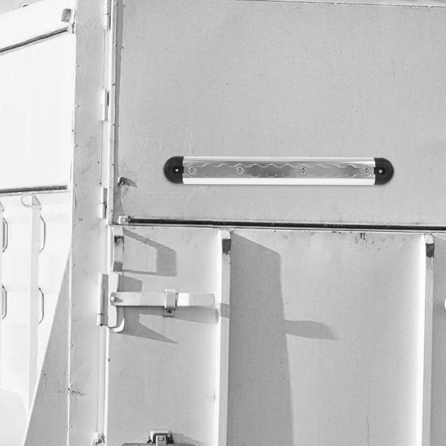 IMIKEYA Airline Style Track Tie down Adjustable Cargo Securing Rail for Rv Trailer Truck Bed Van Utility with Active Hook for Stable Luggage Fastening image number 2