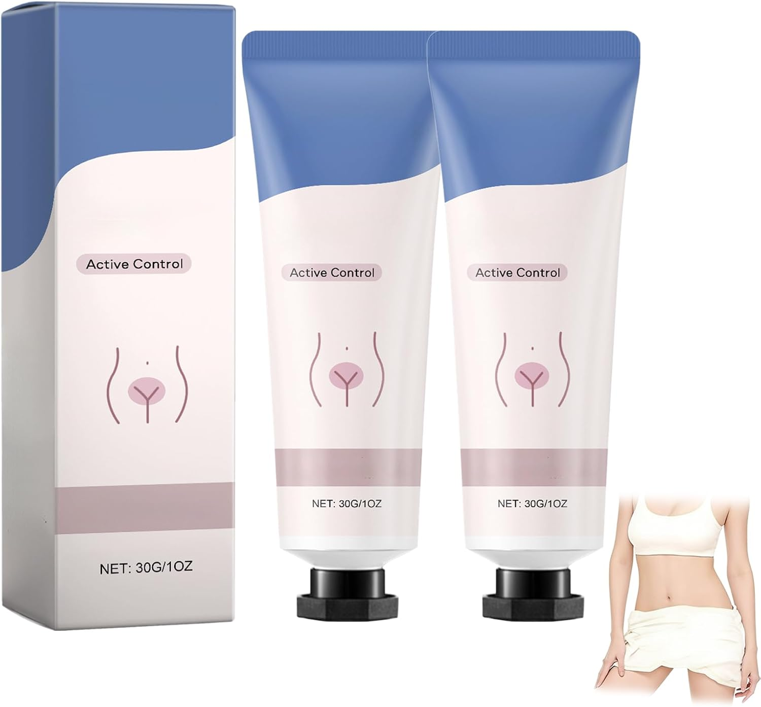 Vivadex Cream for Incontinence,Body Creams for Women,Incontinence Active Control Decreases Leaks,Non-Greasy Deep Hydrating Moisturizer, Night/Post-Shower/Daily Use, 30G (1Pcs)