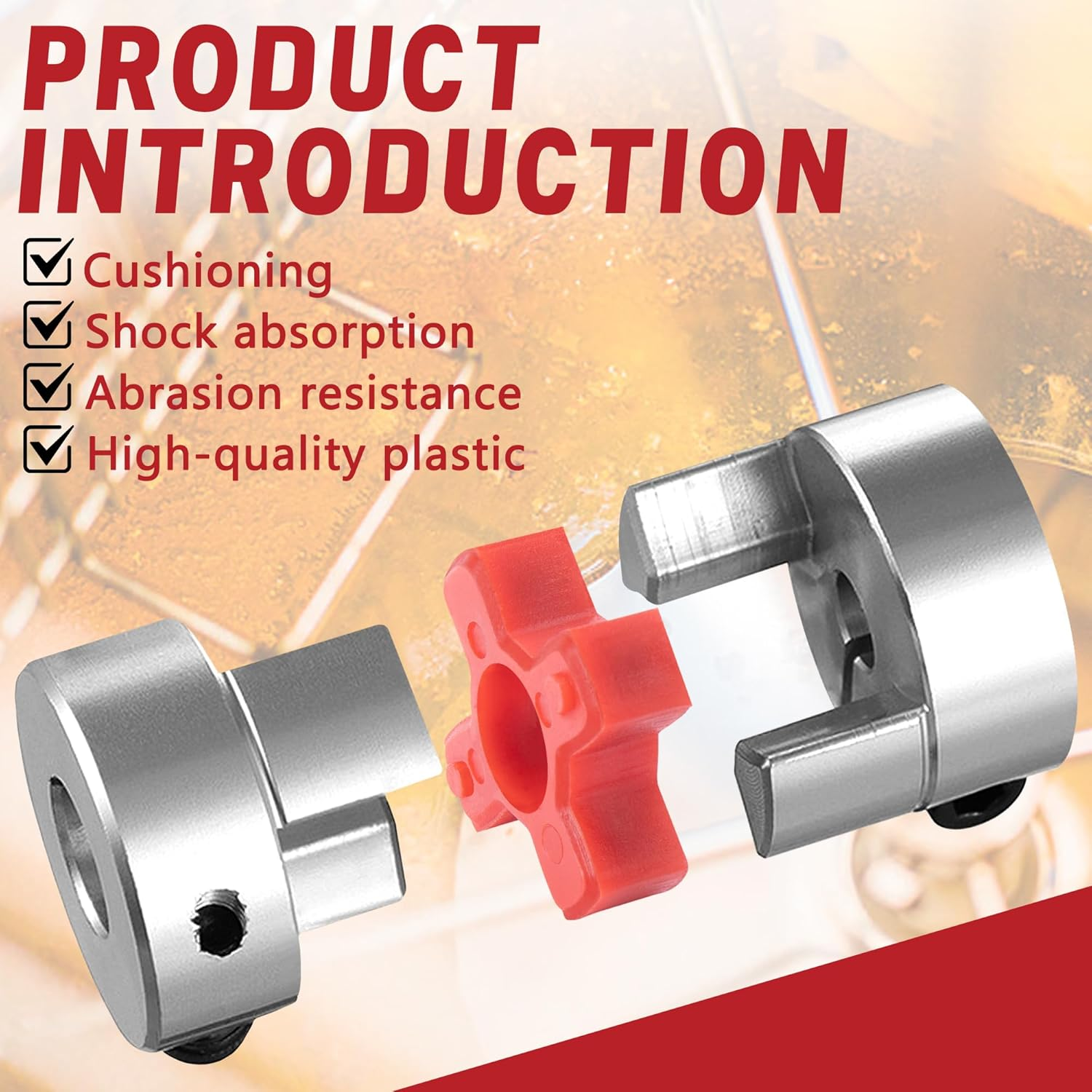 DECOHS 12 Pcs Electric Honey Extractor Bushing Connectors, Buffering Pad Connectors for Electric Honey Extractor Accessories, Cushioning Pads Connector for Honey Extractor Beekeeping Supplies image number 5