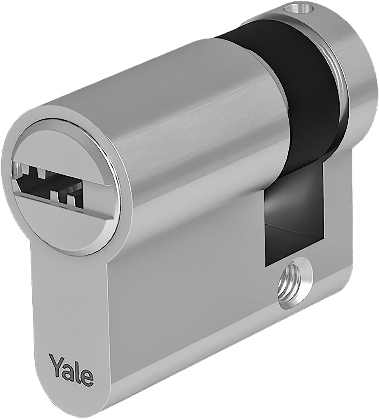 Yale European High Security Cylinder 35/35Mm Double Domed 4 Keys Nickel Plated YC101KD353504N1 image number 6
