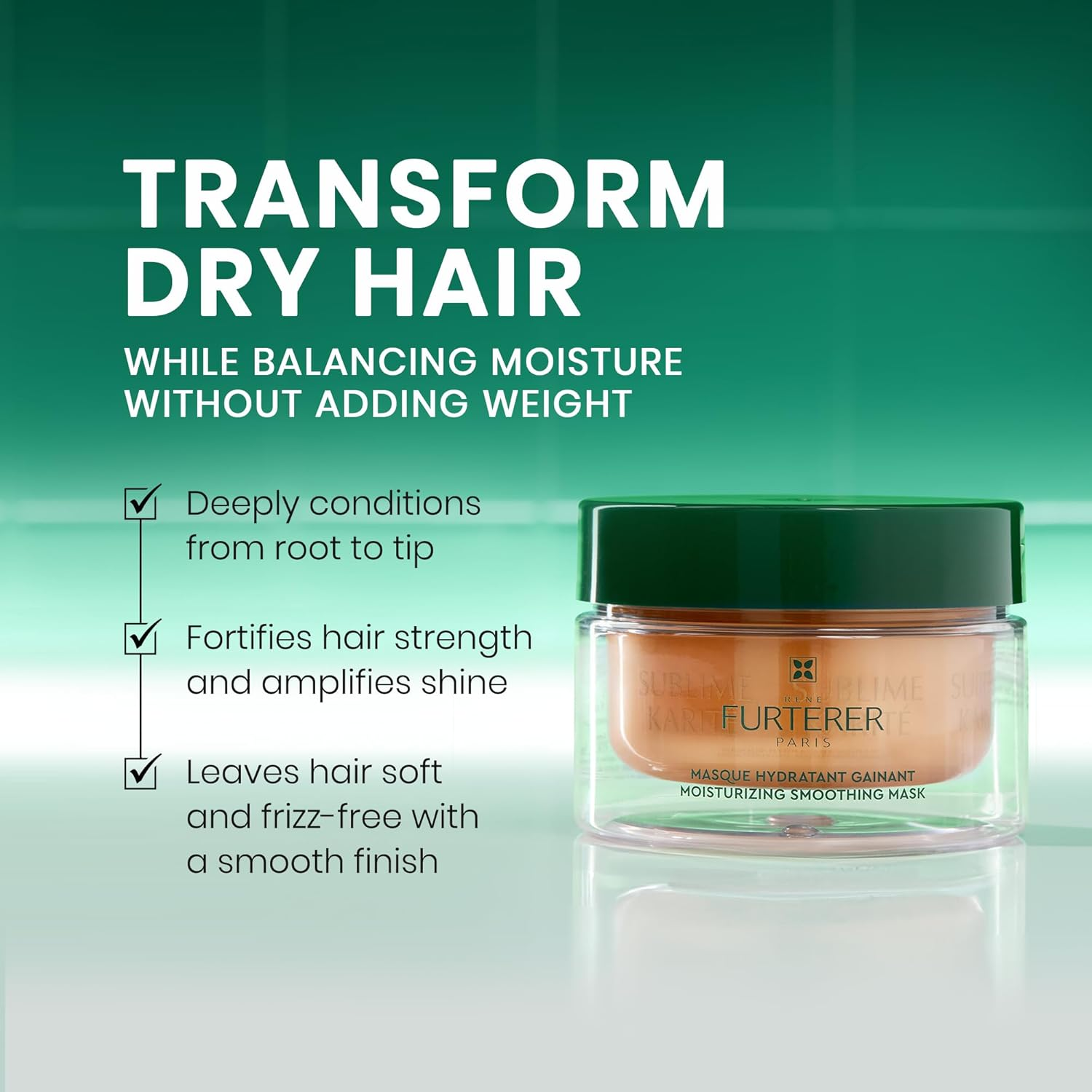 Rene Furterer Karite Hydra Hydrating Shine Mask Coarse, Textured Hair 1.0 OZ image number 1