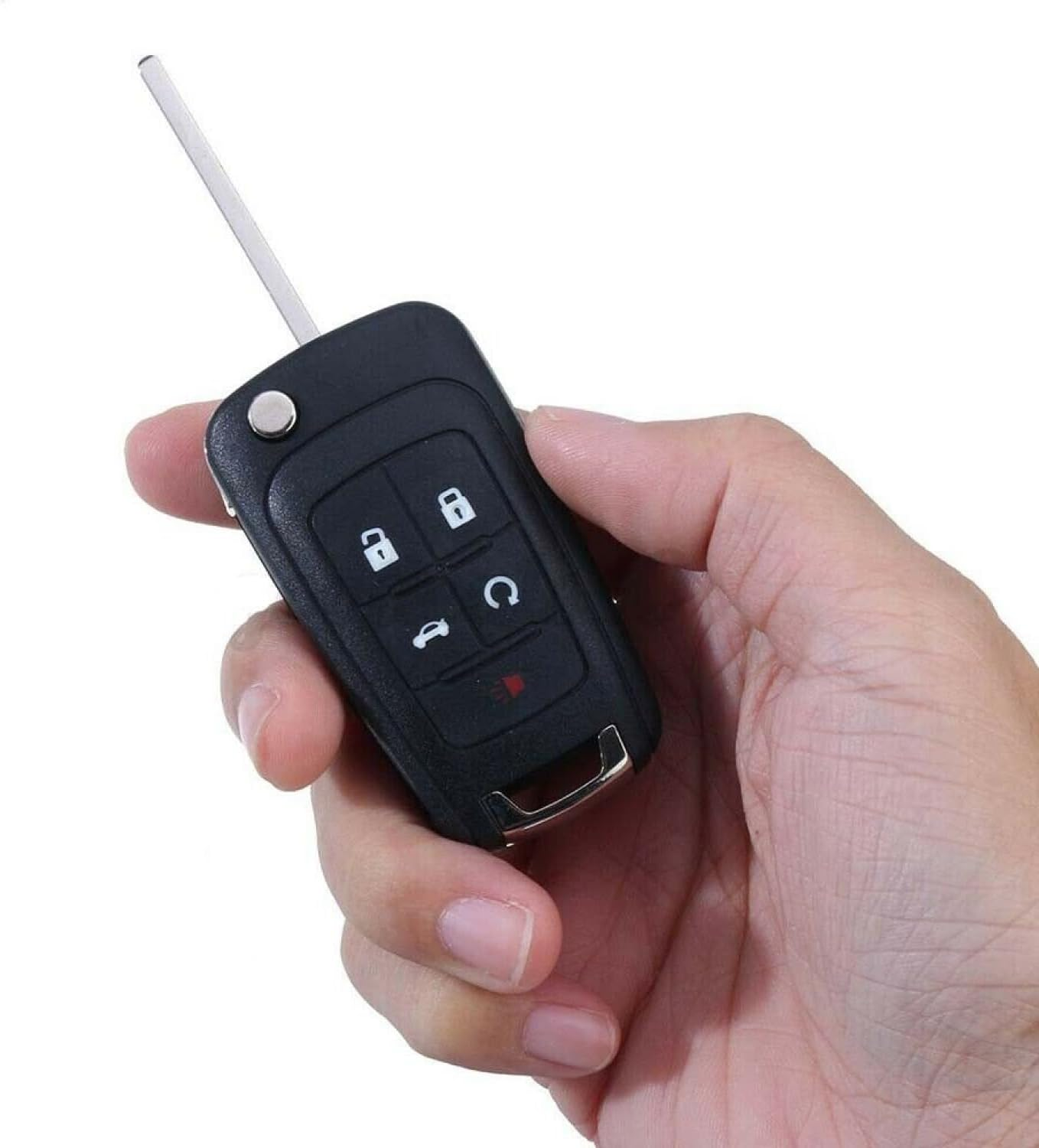 Remote Car Key Shell for Holden Commodore VF 2013-2020 Case Blank Enclosure Fob Direct Replacement 5 Button Uncut HU100 image number 5