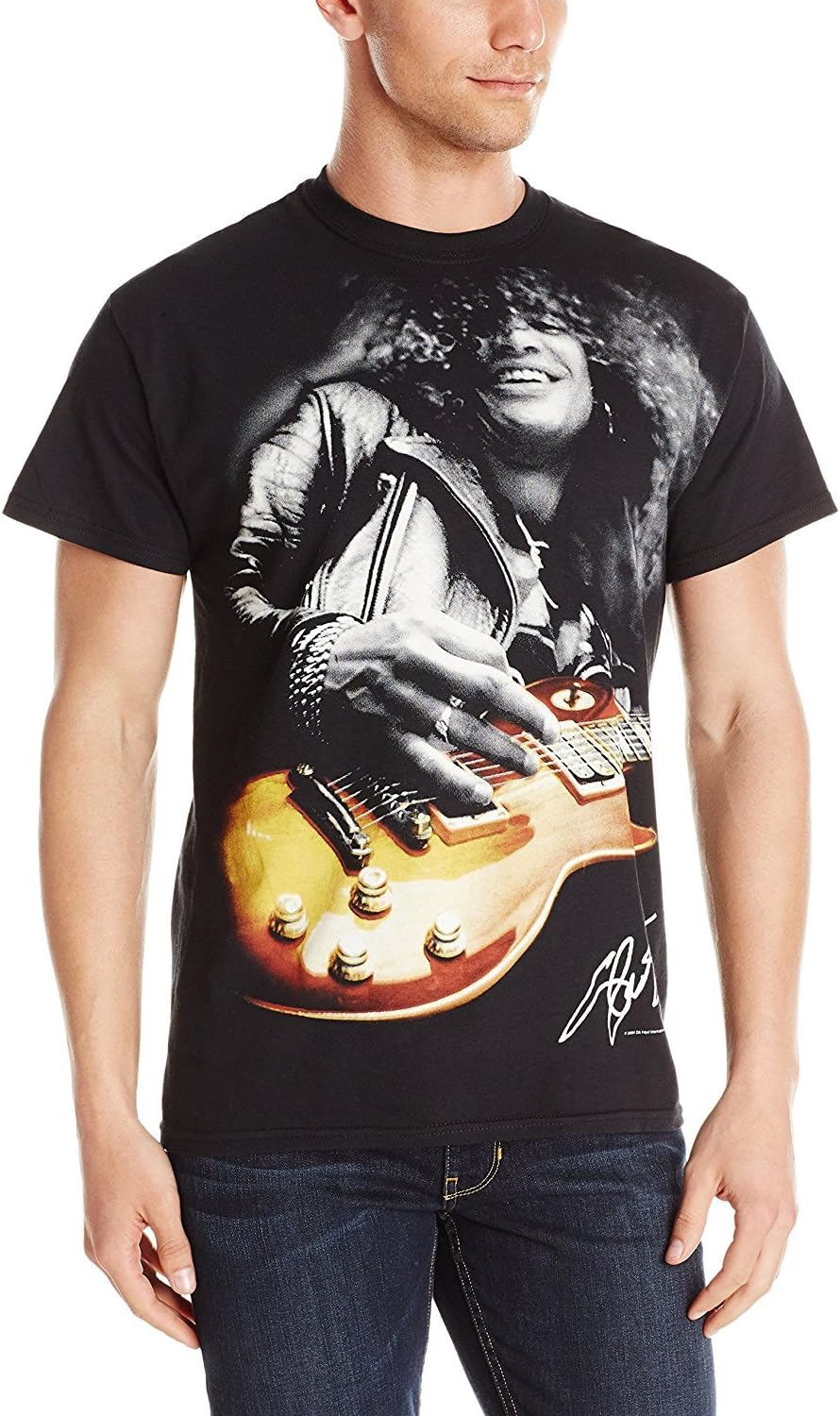 Liquid Blue Men'S Slash Guitar T-Shirt