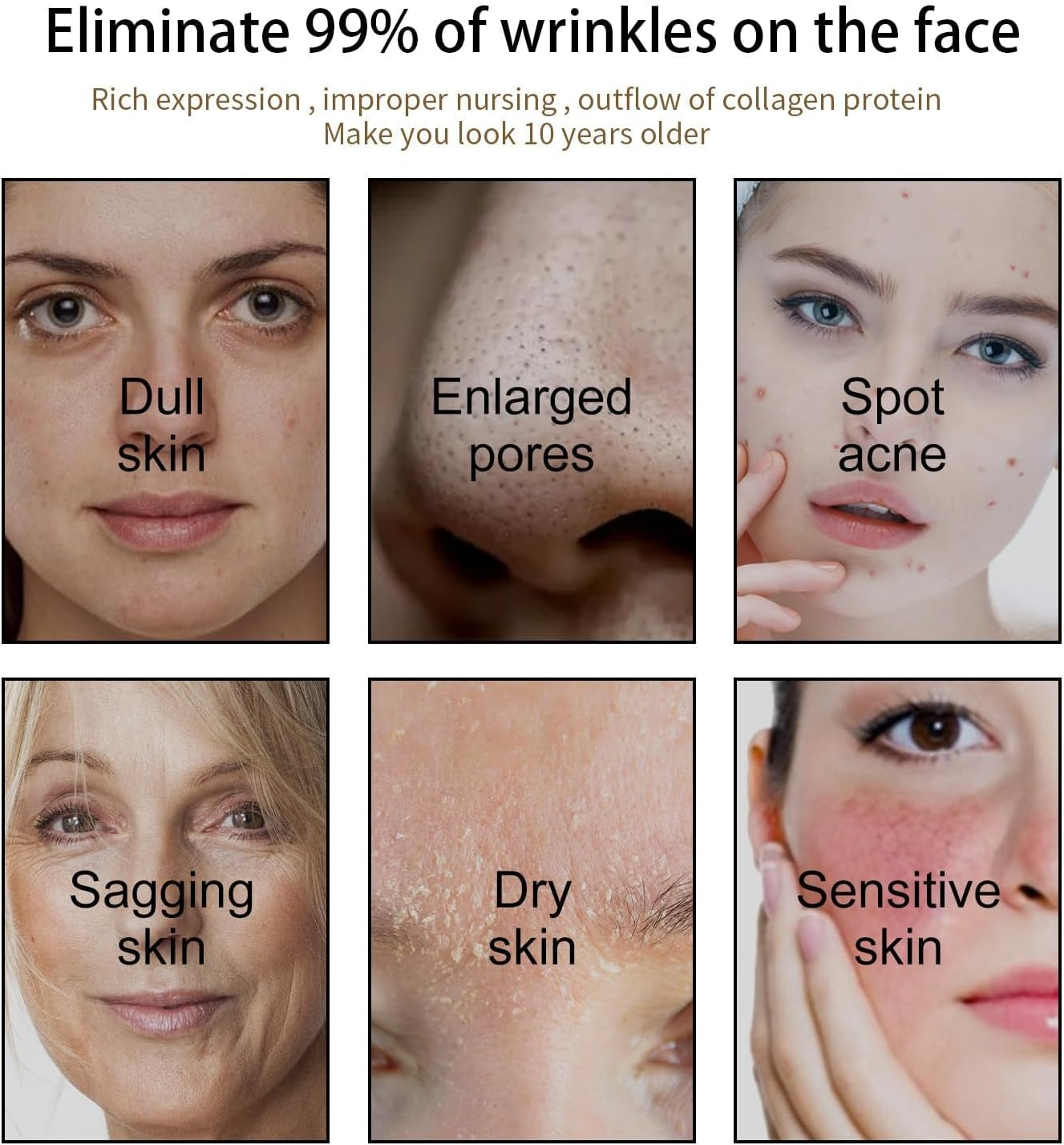 Castor Oil for Face, Castor Oil Black Seed Oil Rosehip Oil Face Serum, Organic Natural Face Oil, Hydrates Skin (3Bottle) - 1Bottle image number 4