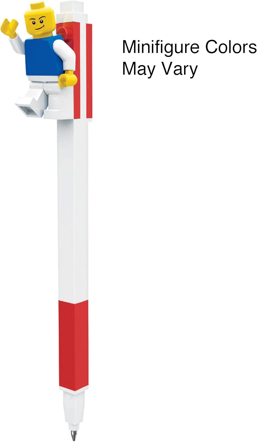 Gel Pen - Red + Minifigure, 1 Piece
