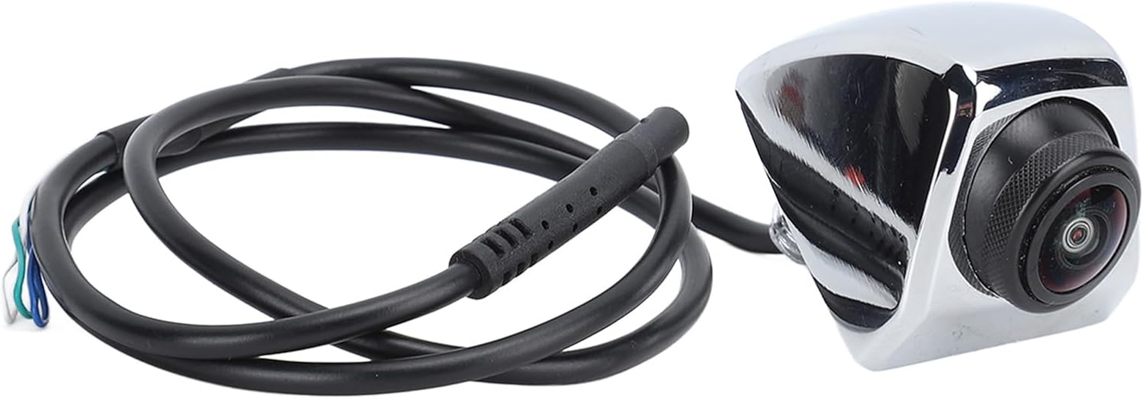 Reverse Rear Cam, Backup Camera Clear Image 12 to 24V Night Vision 360 Degrees Rotatable for Suvs for Trucks for Boats (CAM980‑C Chrome) image number 1