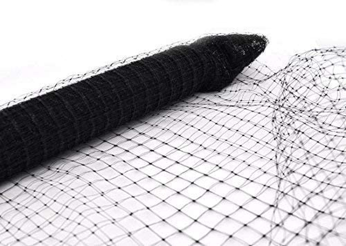 Skycabin Heavy Duty Garden Netting Black anti Bird Protection Net Mesh 1.2CM Size 1MX5M Protect Crops Plants Flowers Vegetables Fruit Trees from Rodents Birds Deer Reusable Fencing image number 3