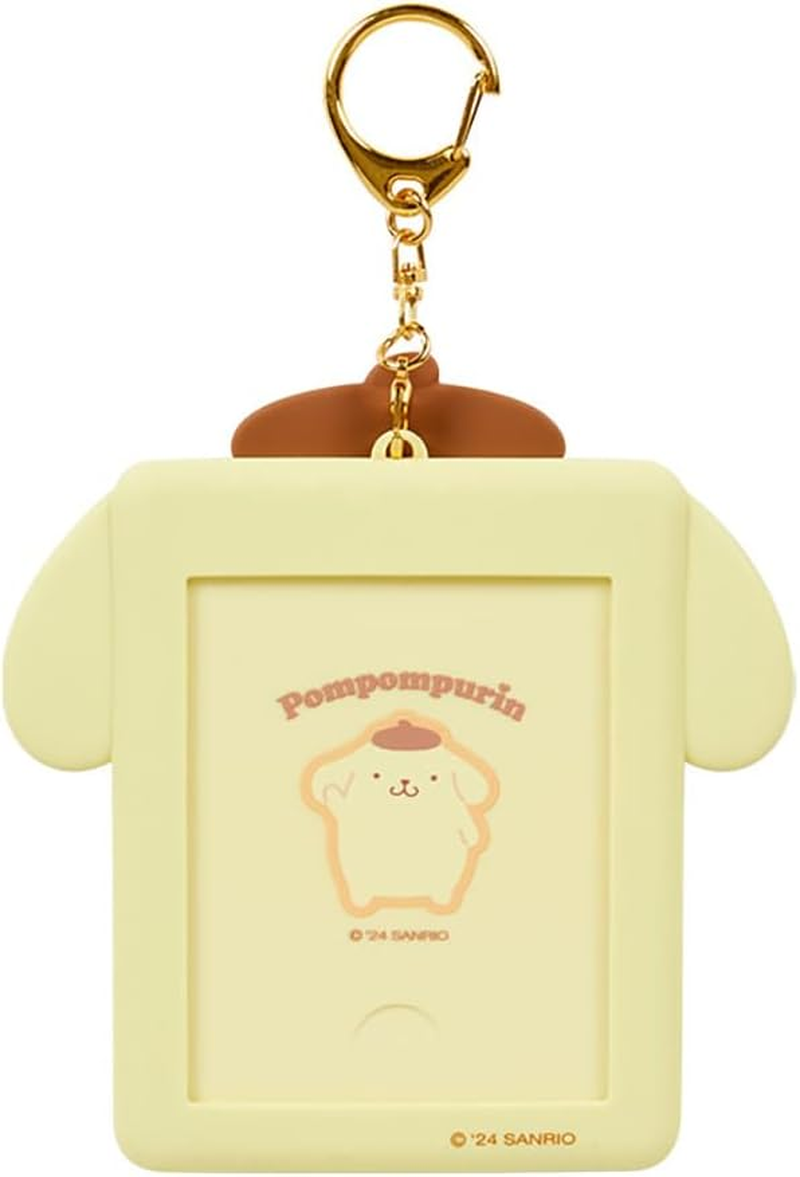Sanrio 322598 Framed Card Holder Enjoy Idol, Pompompurin, Pudding, 4.5 X 4.3 X 0.3 Inches (11.5 X 10.9 X 0.8 Cm), Character image number 4