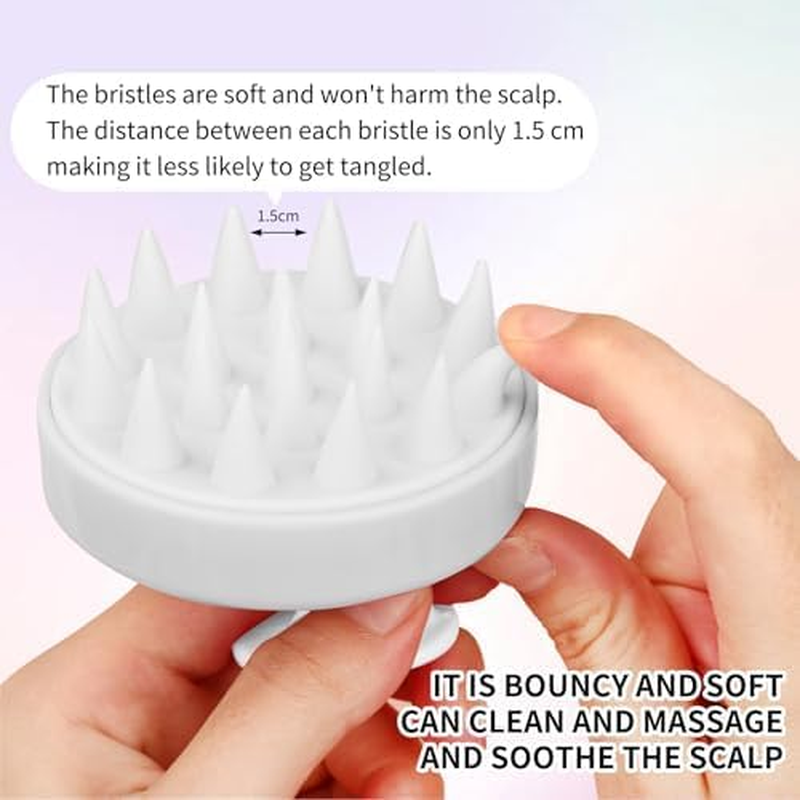 Hair Oil Applicator, 60 Ml Hair Oil Applicator, Hair Massage Brushes, Graduated Reusable Hair Dyeing at Home, Suitable for Hair Dyeing at Home, Hairdresser, Hairdressing Salon, White