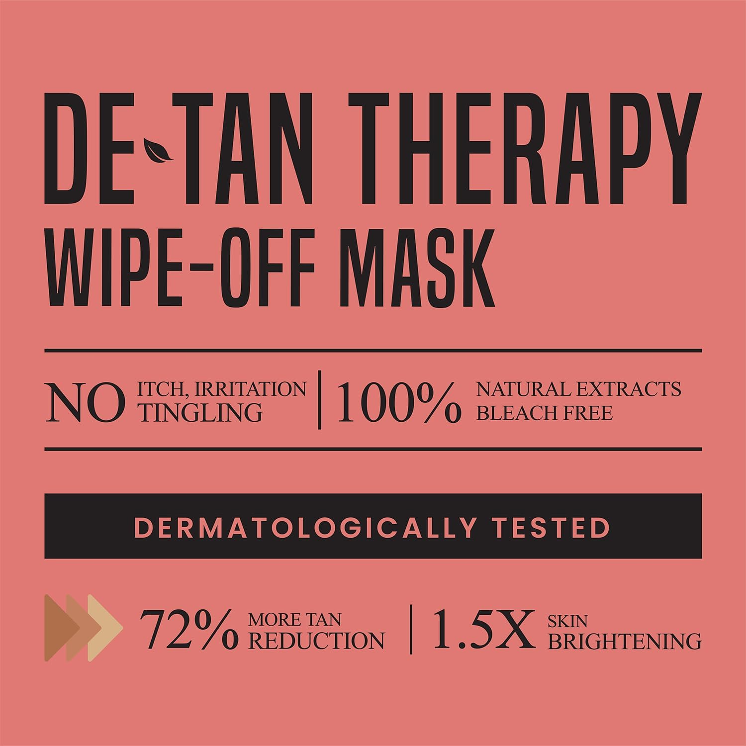 Nature'S Essence De-Tan Therapy Wipe-Off Mask, 200 Ml image number 1