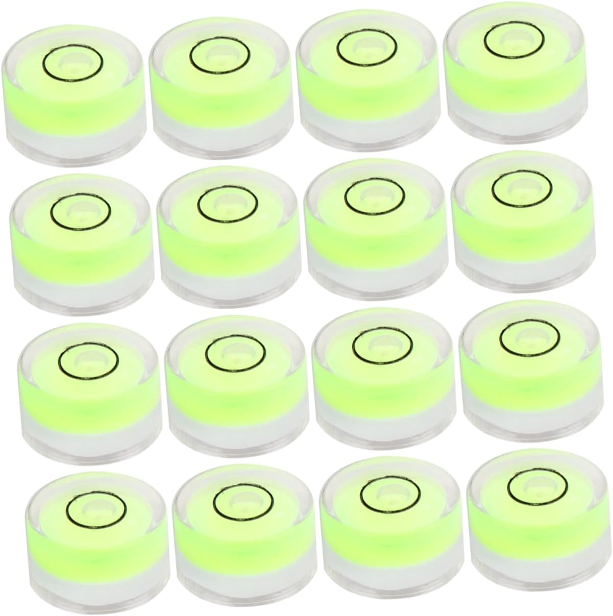 ARTIBETTER 16Pcs Circular Bubble Level Diameter Precision Leveling Tool Wearable and Accurate