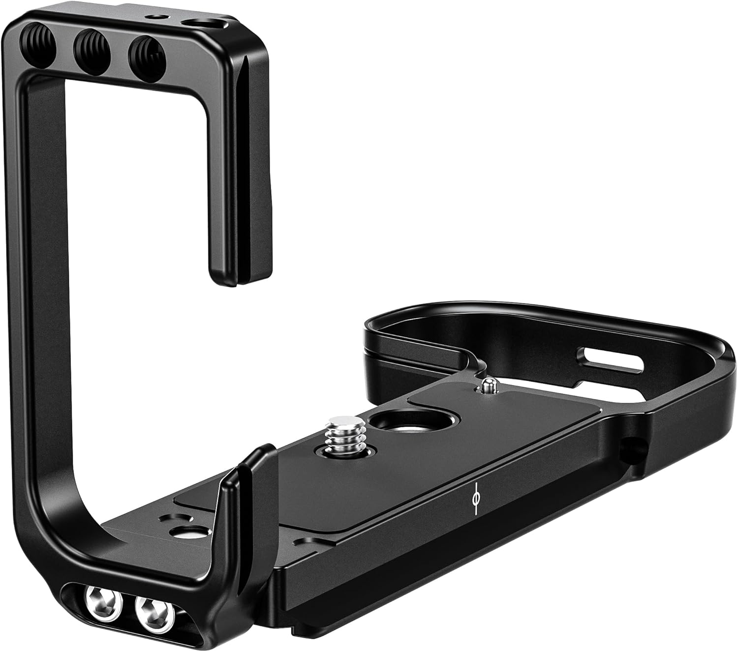 Leofoto LPC-R6IIN+ Canon EOS R6 II Arca-Swiss Compatible Aluminum Leo Photo L Bracket image number 3