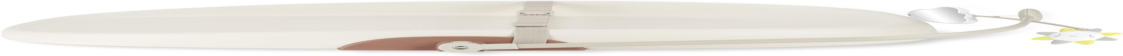 Skip Hop Wipe-Clean Baby Change Mat - Cushioned Changing Pad with Non-Slip Base, Contoured Support and Tuck-Away Toy Bar - Portable Nappy Changing Mat for Nursery and Travel (Oat) image number 4