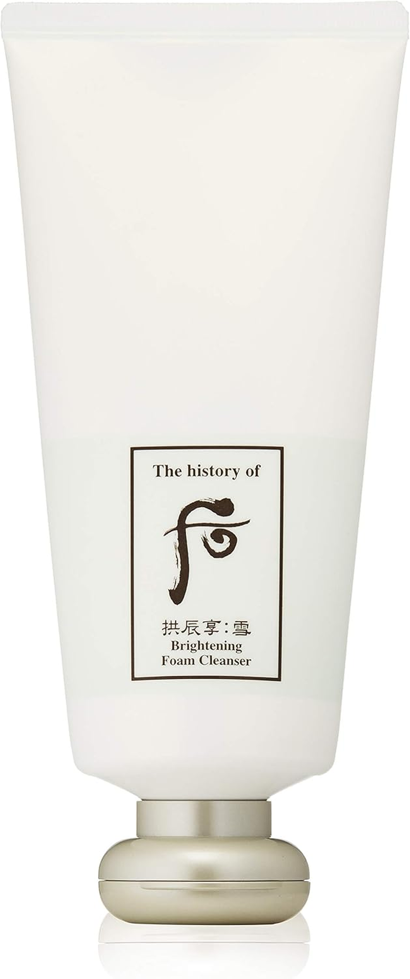 THE HISTORY of WHOO the HISTORY of WHOO Gongjinhyang Seol Brightening Foam Cleanser, 1 Count