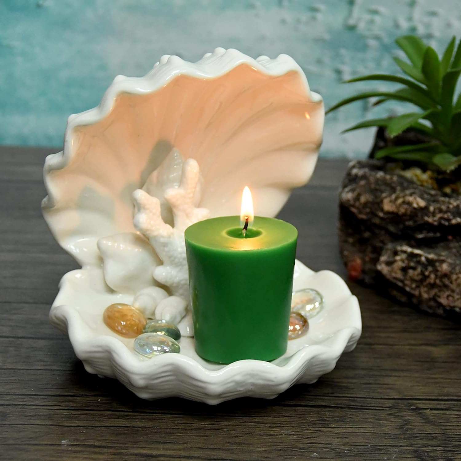 Zest Candle CVZ-012 12-Piece Votive Candles, Hunter Green image number 5