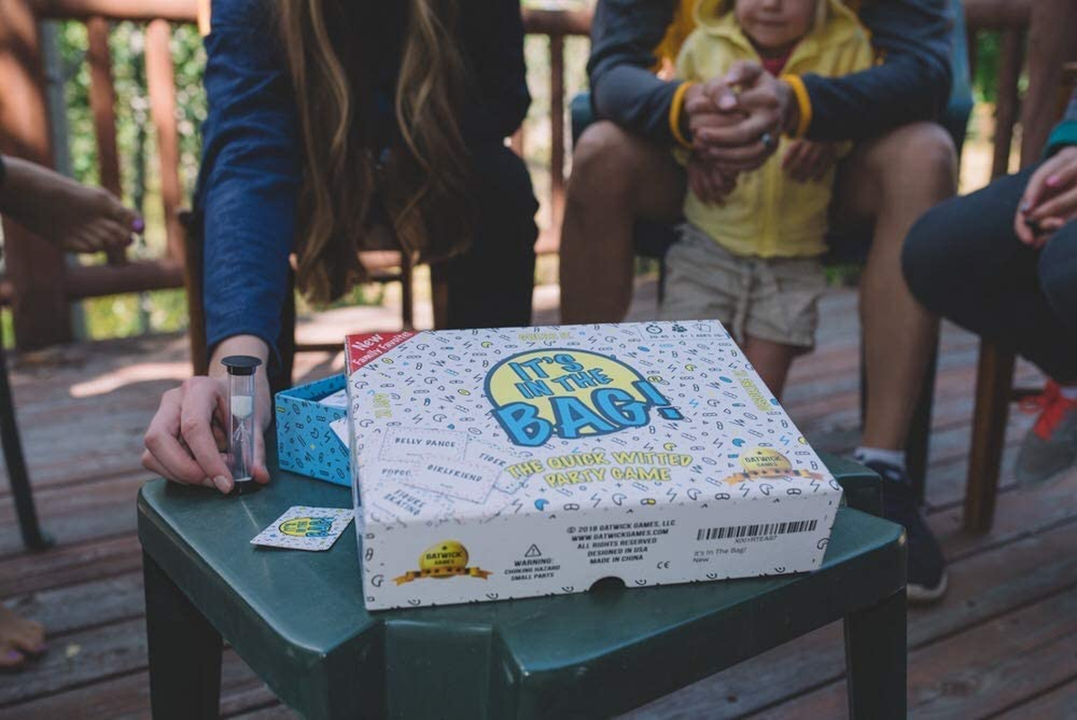 It'S in the Bag! - Newest Game for Family! for Adults! for Parties! Laugh Out Loud in This Game of Teamwork. Describe, Guess & Charades! Act Fast in This Popular Quick-Witted Card Game! 4-20 Players! image number 1