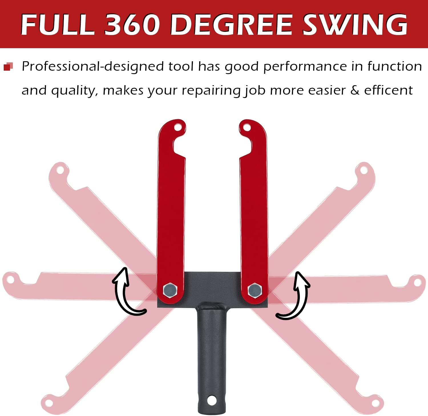 Dearchan T-0156-A Heavy Duty Transmission/Small Engine Holding Fixture Tool with Base Fit for Ford/Chrysler image number 2