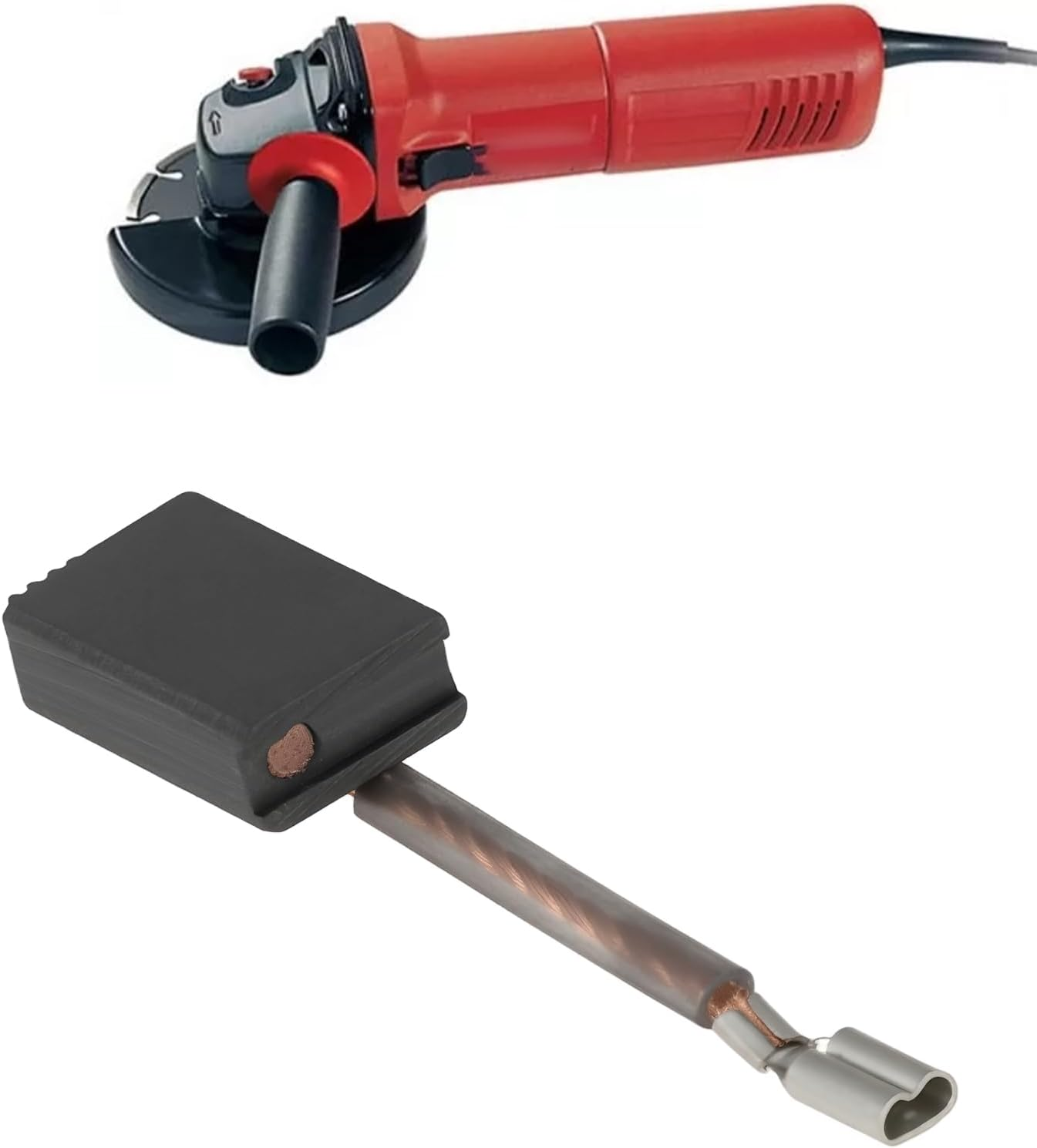 SING F LTD 2 Pairs Carbon Brushes 5X10X16Mm Compatible with Hilti DC 125S DCG 500S image number 6