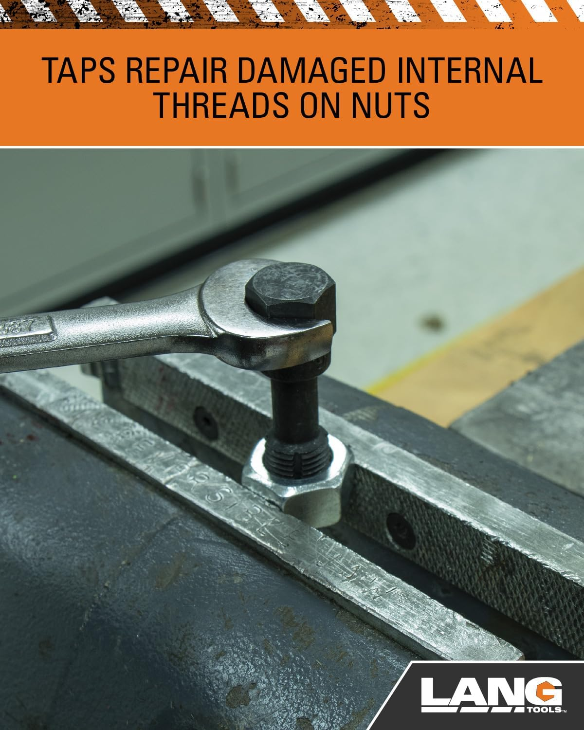 Lang Tools 2581 26-Piece Thread Restorer Tap and Die Set, Black image number 3