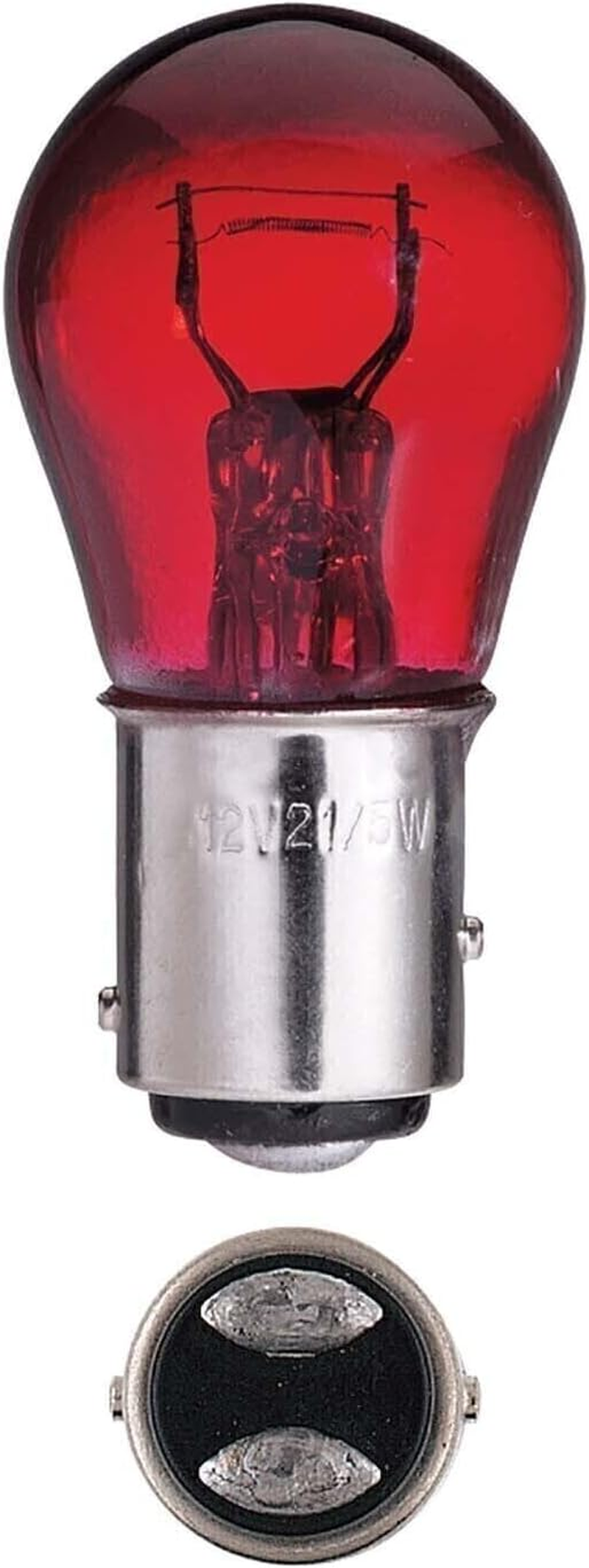 Narva 47387BL 12V 21/5W Red Incandescent Globe 2-Pieces Blister Pack