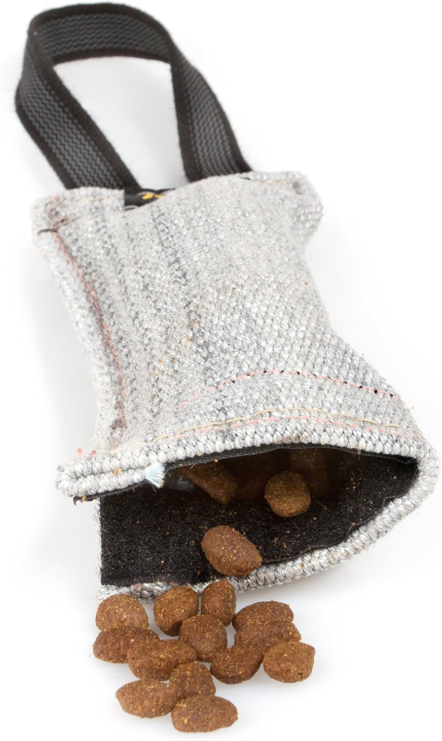 Julius-K9 185LE-30 Flat Leather Tug with Two Handle, 11.81 In image number 3