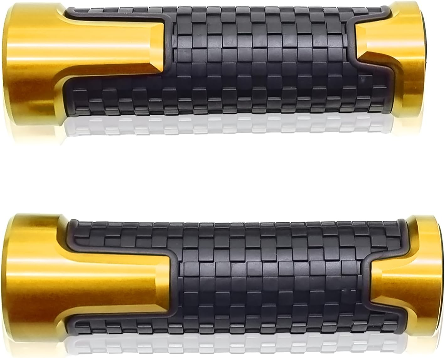 7/8" 22Mm CNC Alu Motorcycle Handlebar Grips Ends Caps Ends Caps Compatible with Ninja 400 650 1000SX ZX6R ZX9R ZX10R ZX12R ZX14R ER6F ER6N Black