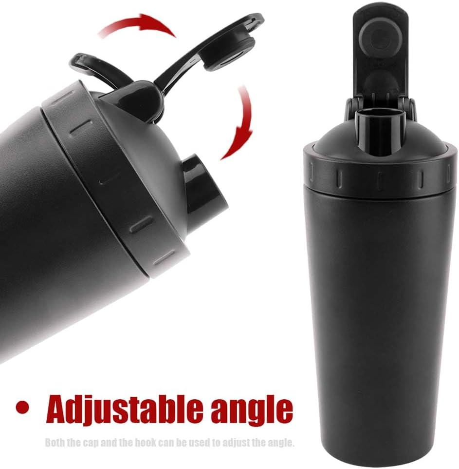 700Ml Sport Water Bottle Protein Stainless Steel Milkshake Shaker Drink Cup AU Rose Gold image number 1