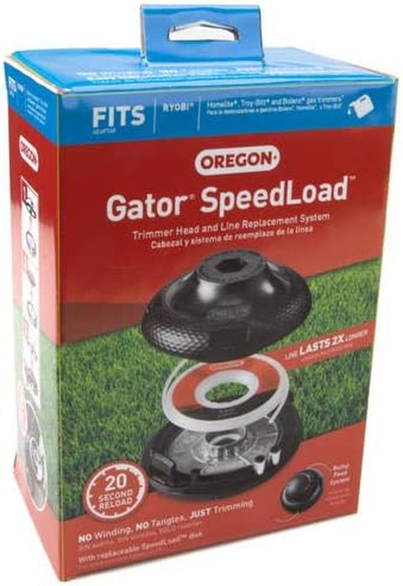 Oregon Gator Speedload Trimmer Head and Line System 0.095"/2.4Mm 24-200-W image number 1