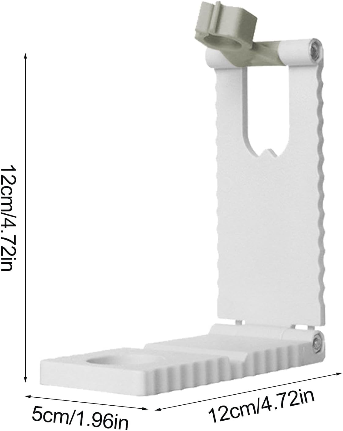 Vgvgaj UV Light Stand - UV Lamp Stand Cell Phone Holder - 360 Degrees Rotation Smartphone Stand, Adjustable Nail Manicure Tools for Girls Women image number 3