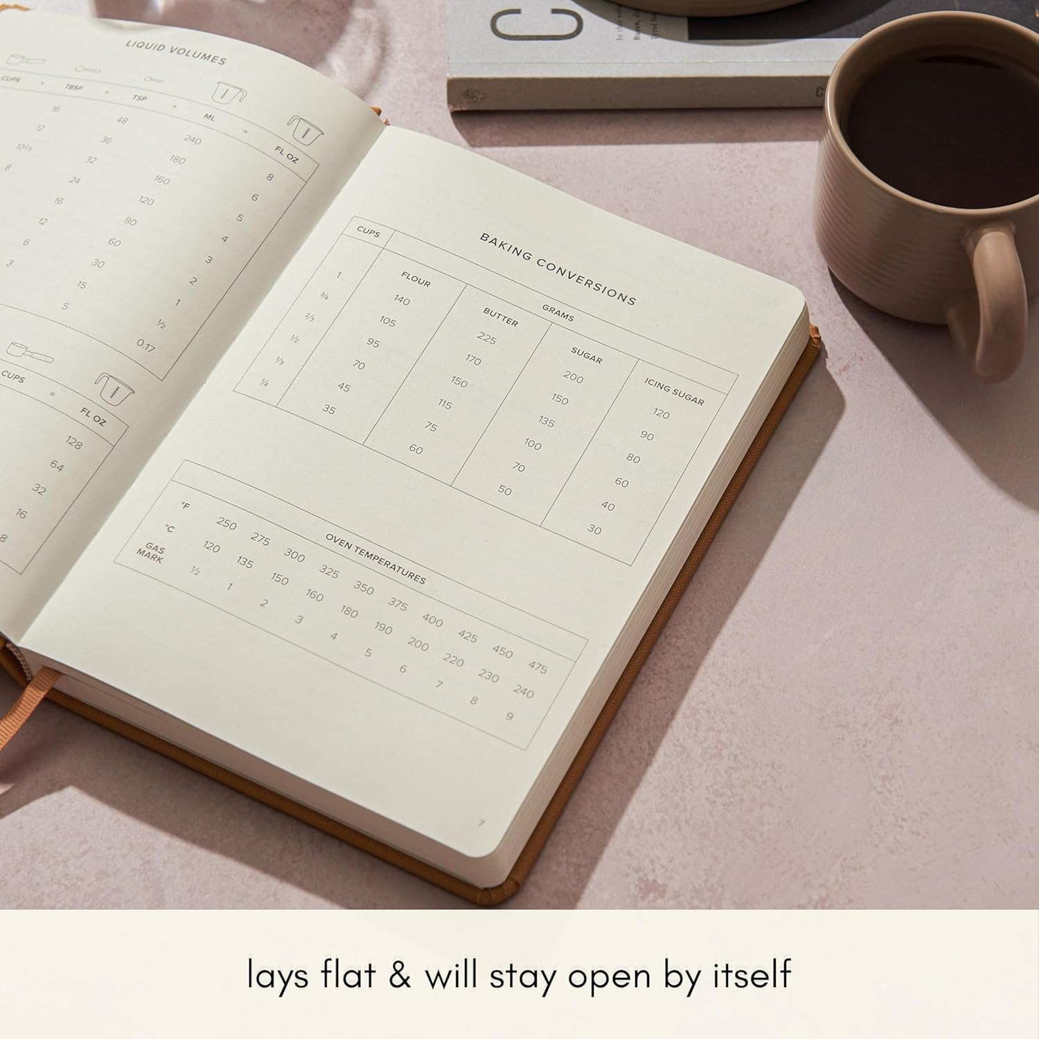 KUNITSA CO. Recipe Notebook - Keepsake Gift. Hardcover Blank Recipe Book to Write in Your Own Recipes, with Journaling Prompts about the Chef. 100 Recipes (Mustard Yellow) image number 2