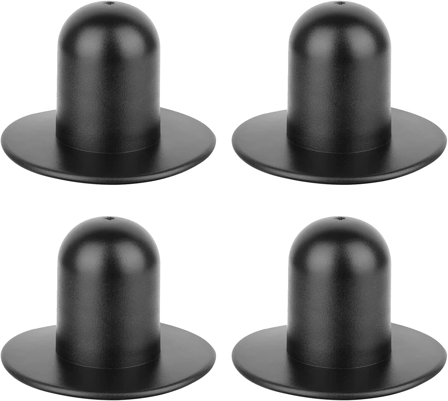 AGDGV Pool Wall Plug Replacement for Intex Bestway Coleman, above Ground Swimming Pool Strainer Hole Plug, Filter Pump Water Stopper Drainer Plugs for Pools (Pack of 4, Black)