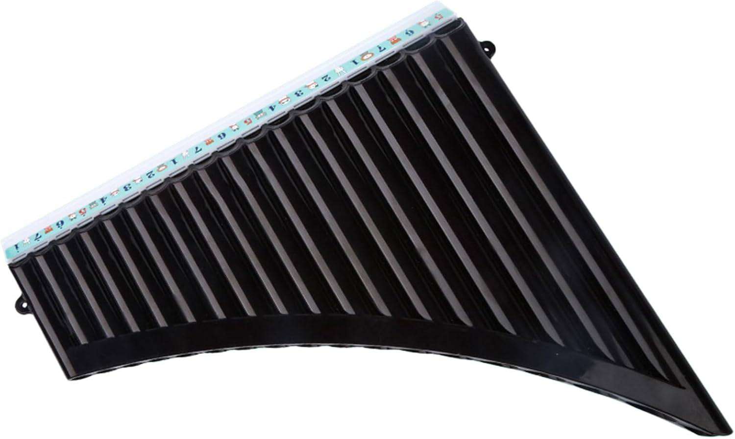 Mingzhe 18 Pipes Pan Flute C Key Panpipes Pan Pipes with Mouthpiece Wind Instrument for Students Beginners with Carrying Bag