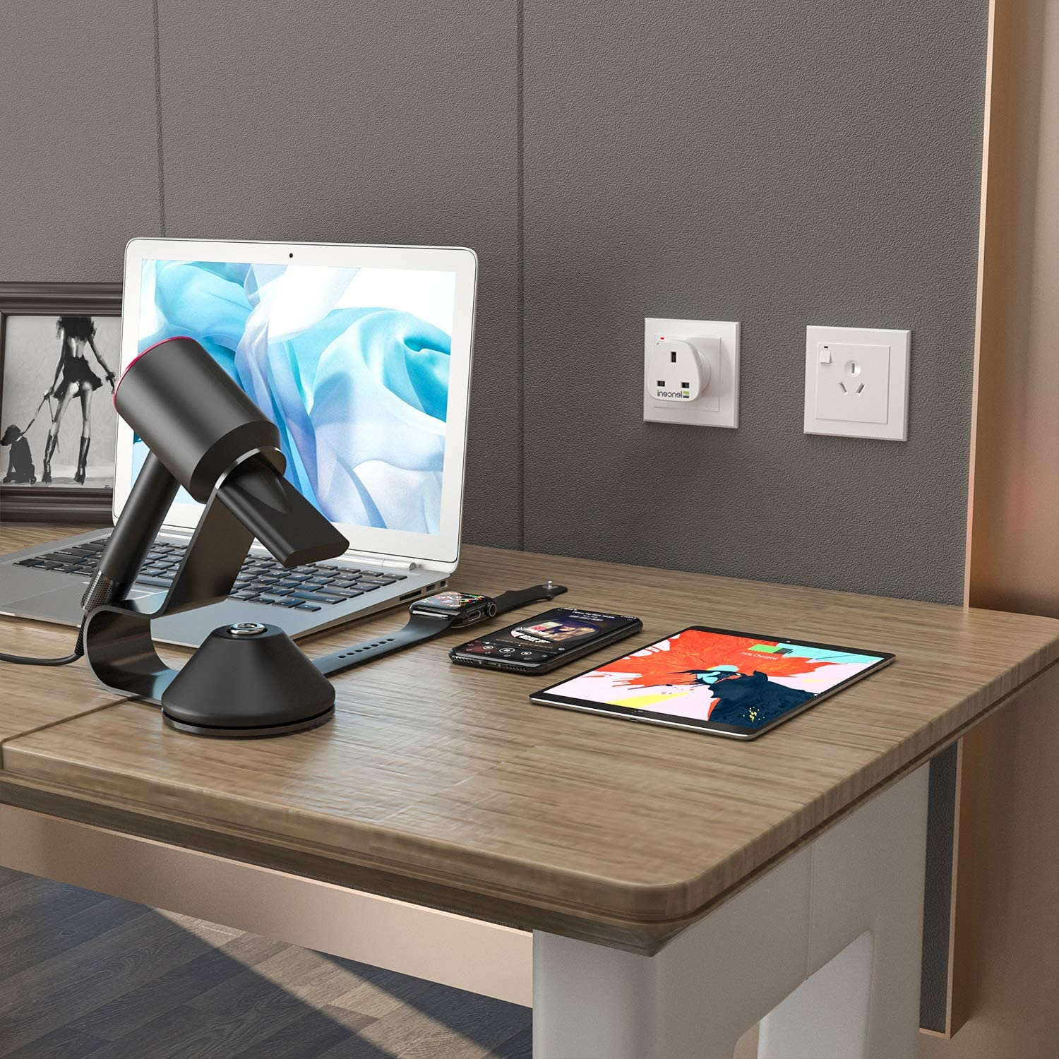 LENCENT 2X UK to Australia China Plug Adapter, Grounded Australian Travel Adapter for Australia New Zealand China Fiji Argentina and More (Type I) image number 5