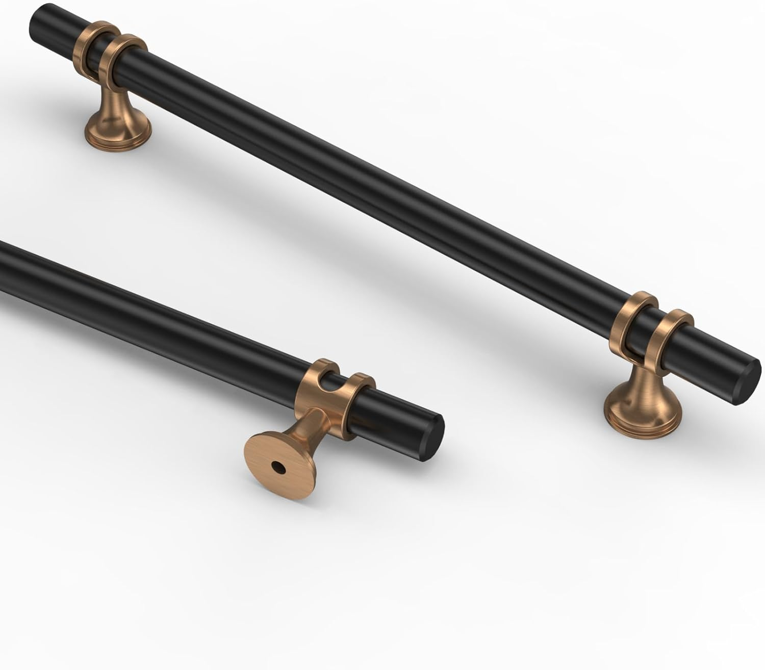 Asidrama 10 Pack 12.6 Inch(320Mm) Champagne Bronze Kitchen Cabinet Handles, Cabinet Pulls Kitchen Cabinet Hardware Cupboard Handles Drawer Pulls