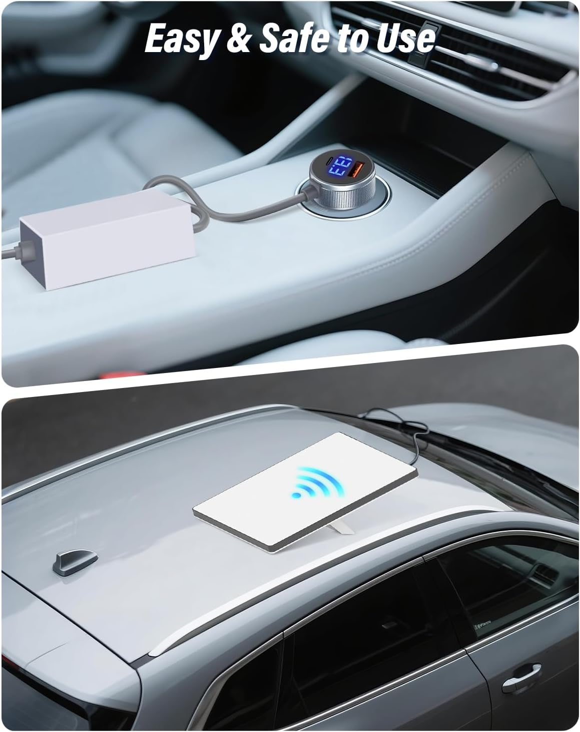 Starlink Mini 12V Car Adapter with Step up Converter, Cigarette Lighter Plug 12V to 36V DC Step up Converter (12-36V Input, 36V/1.67A Output), Starlink Mini Car Adapter Accessories image number 4