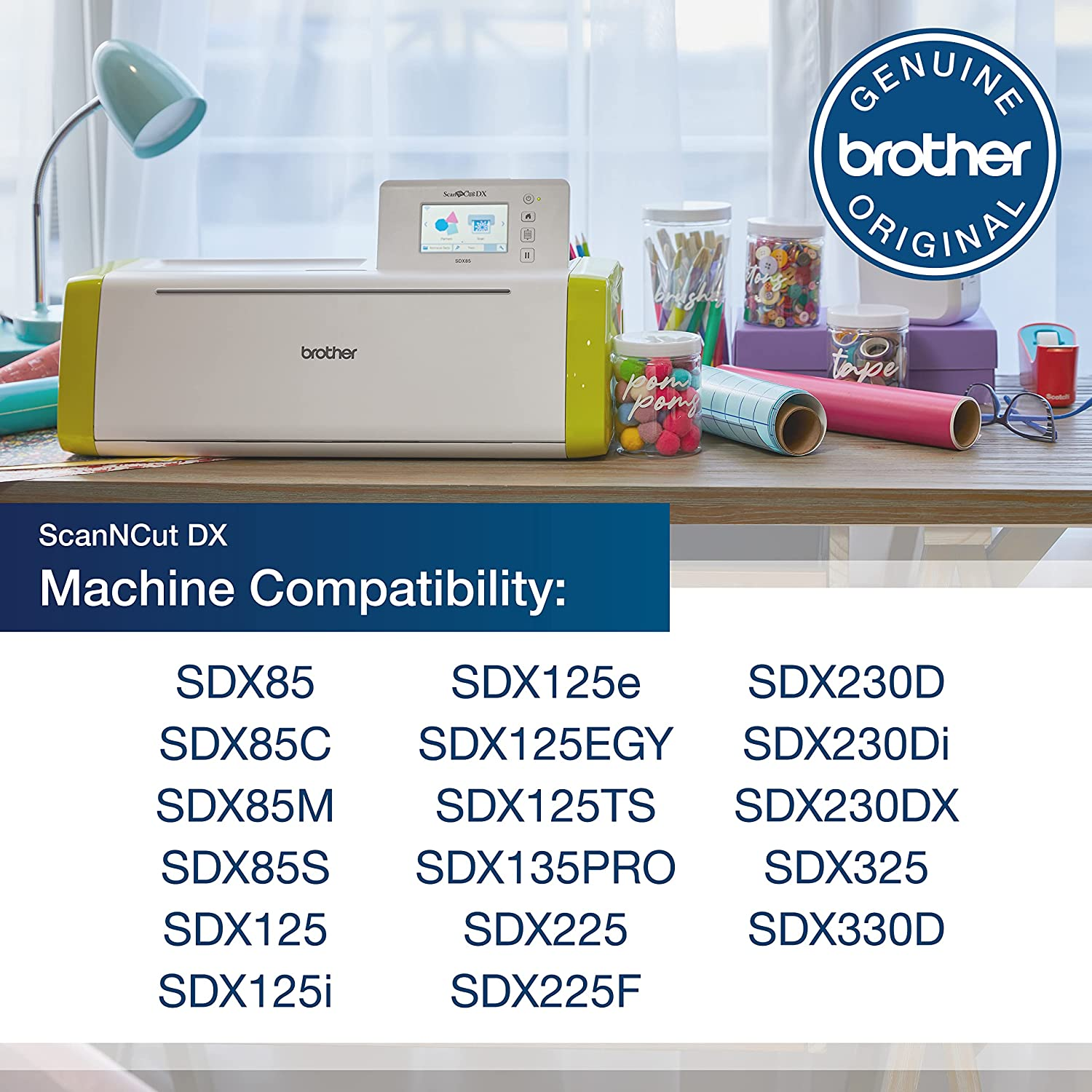 Brother Scanncut DX CADXBLD1 Auto Blade, Replacement Accessory, Cut Materials 0.1-3Mm Thick Including Fabric, Felt, Vinyl and More image number 3