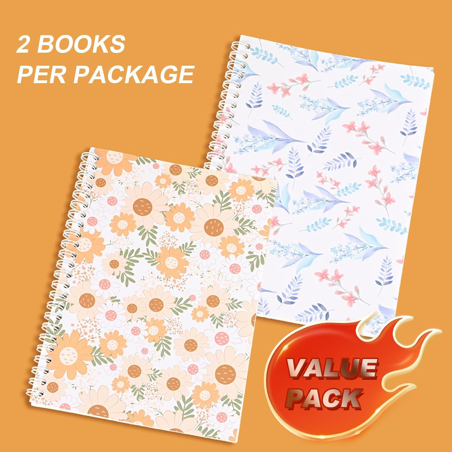 2 Pcs Reusable Sticker Book Collecting Album Blank Sticker Storage Organizer Book A5 Size with 64 Sheets Release Paper for Collecting Stickers, Labels image number 4