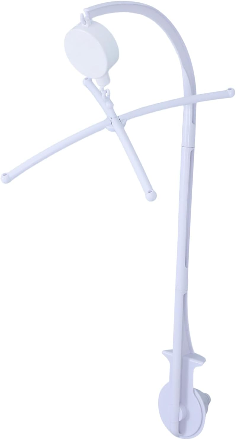 Adjustable Crib Mobile Arm with Bottom Clamp Versatile Mobile Holder for Crib Enhances Visual Auditory Stimulation Secure Stable Cot Accessory Fit image number 2