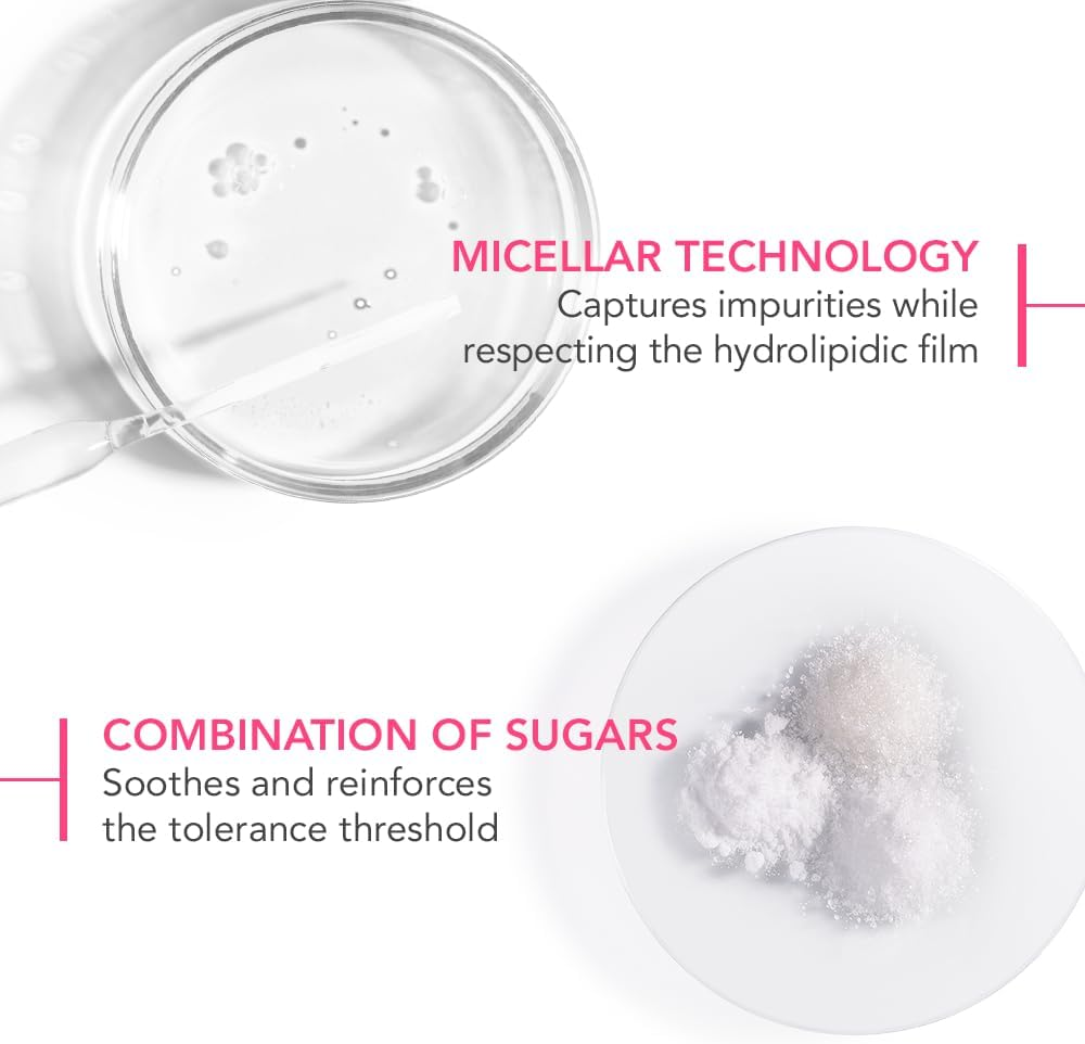 BIODERMA Sensibio H2O Micellar Water - Soothing Make up Remover Face Cleanser for Sensitive Skin, 500Ml image number 2