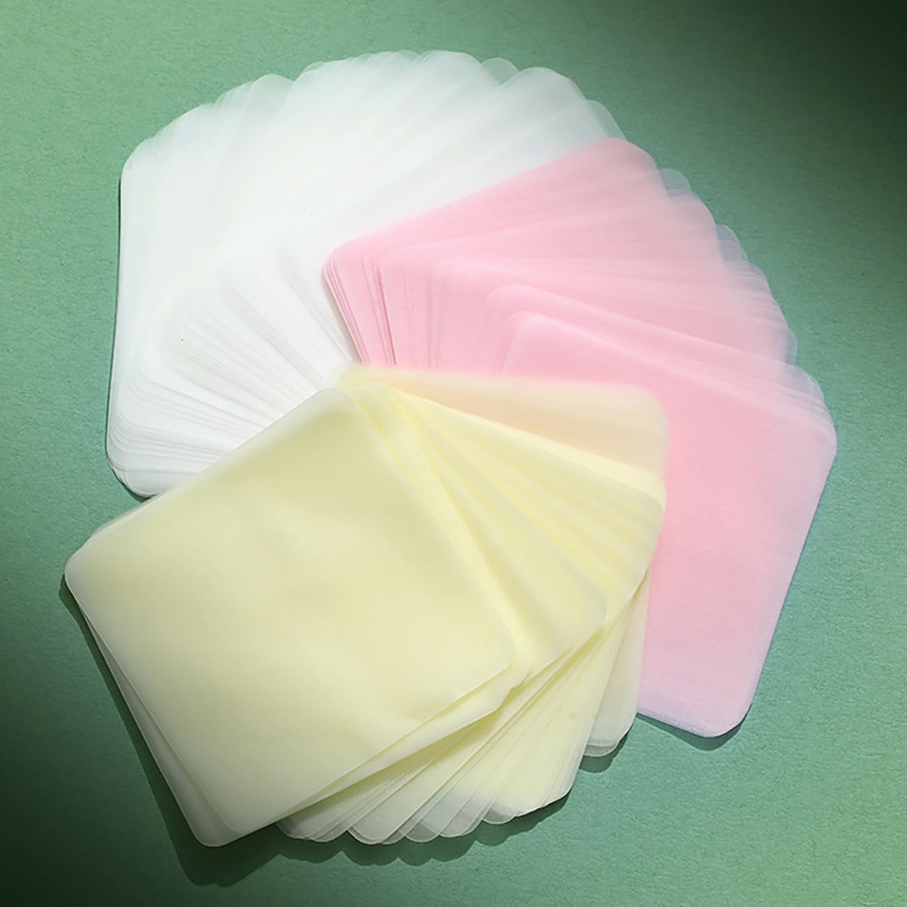 Sunch Craft 3 Boxes 150 Sheets Paper Soap Sheets Portable Travel Disposable Soap Paper Sheets Hand Washing Soap Paper (Pear Peach Lychee) image number 1